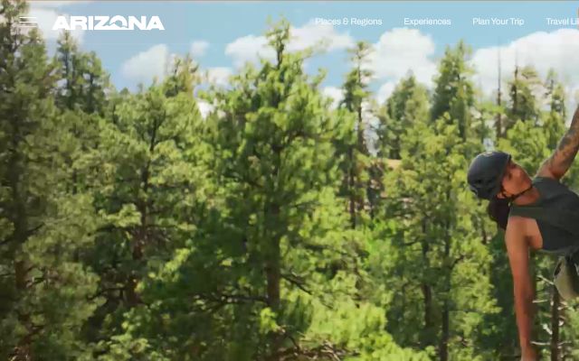 Visit Arizona website